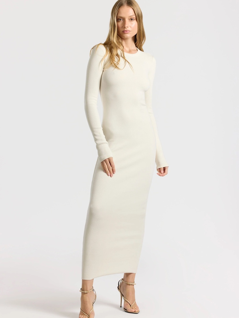 Eterne Crewneck Maxi Dress EUC